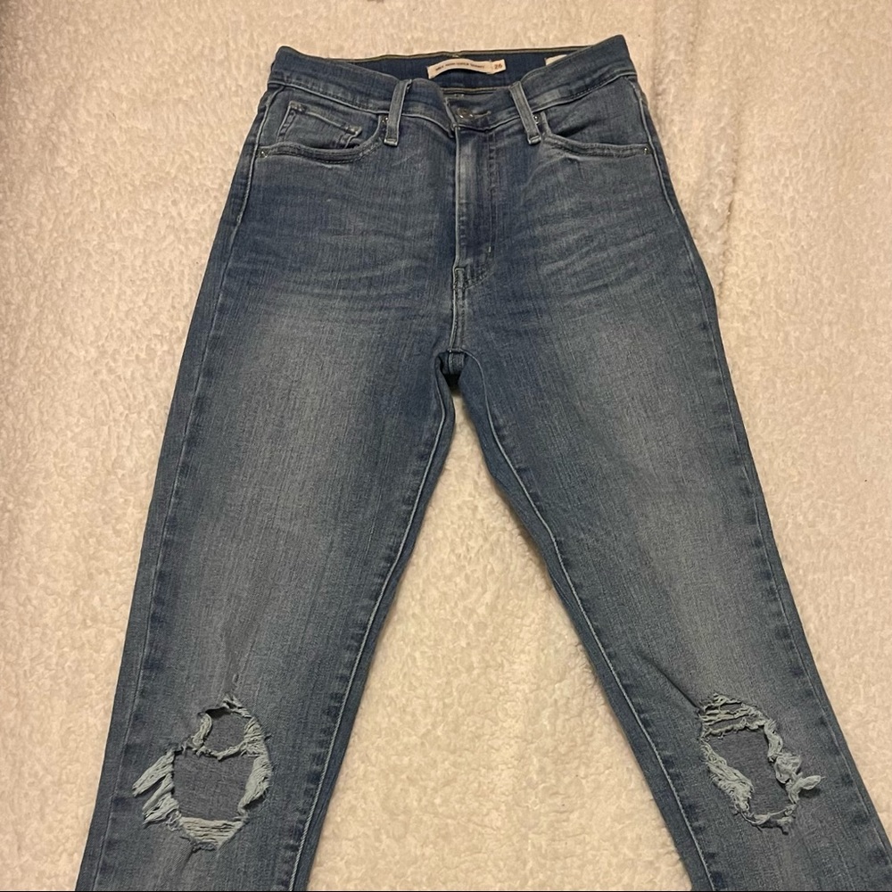 Levi’s mile high super skinny jeans